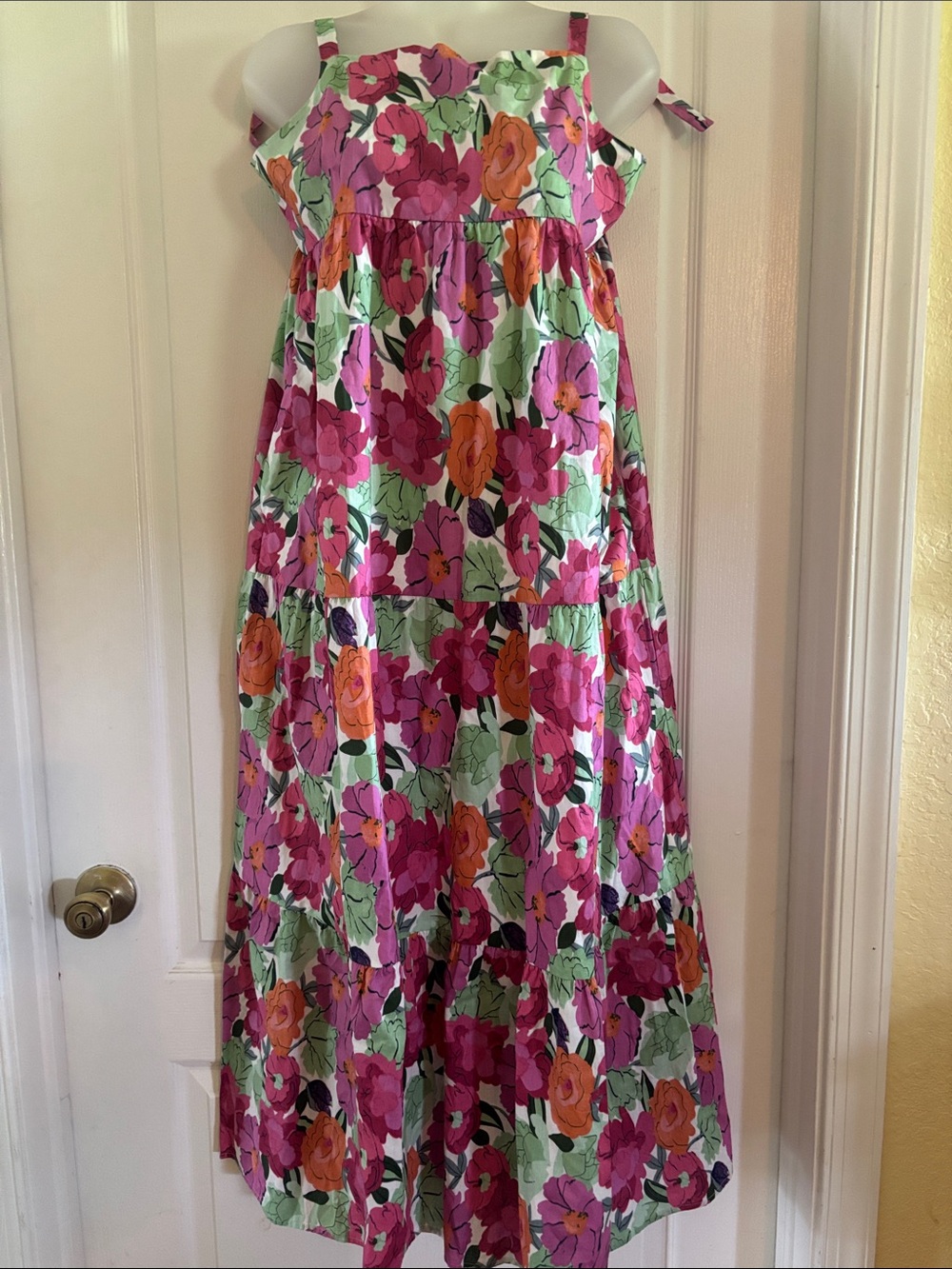 Polagram medium Floral Tiered Maxi Dress